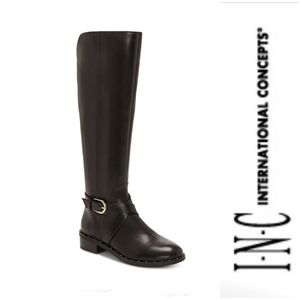 I.N.C. International Concepts Black Leathe…